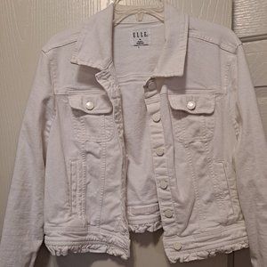 White Denim Jacket